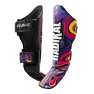 FUJIMAE RADICAL 3 SHINGUARDS - purple/yellow